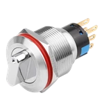 WD16/19/22 X/Y Series Metal Knob/Key Switch