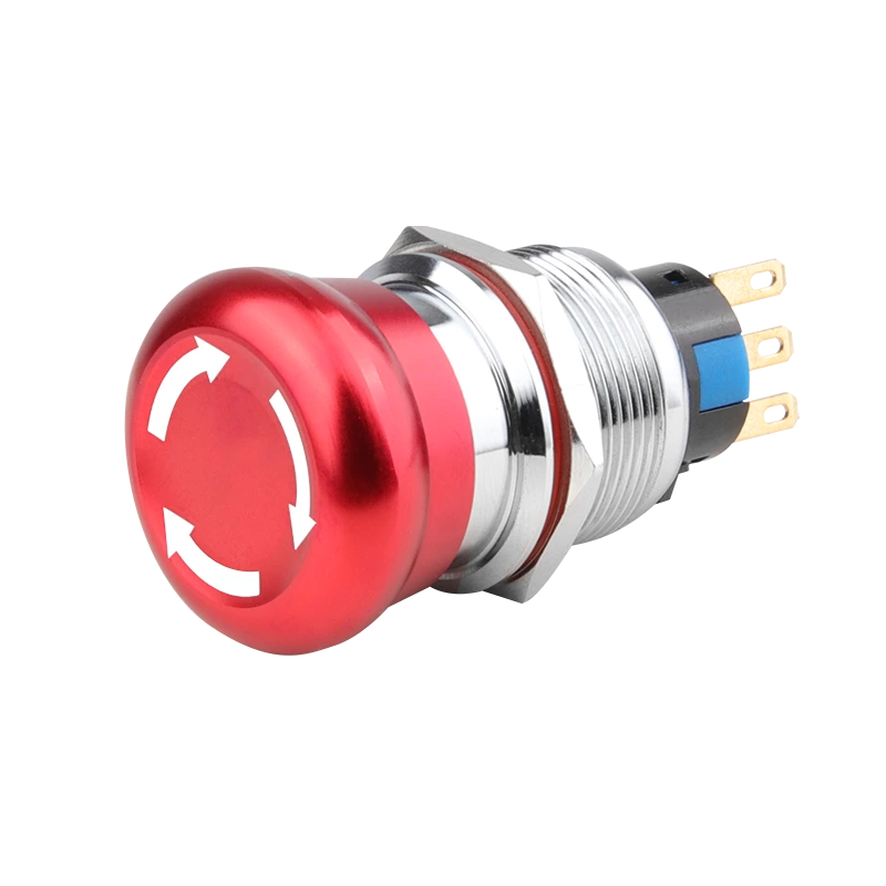 WD16/19/22M Series Metal Emergency Stop Switches