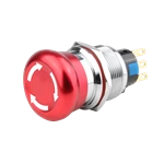 WD16/19/22M Series Metal Emergency Stop Switches