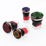 WD-D Series Oxidized Black High Current Metal Button