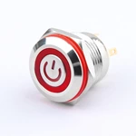 H-Series Reset Metal Pushbutton Switches With Lamps