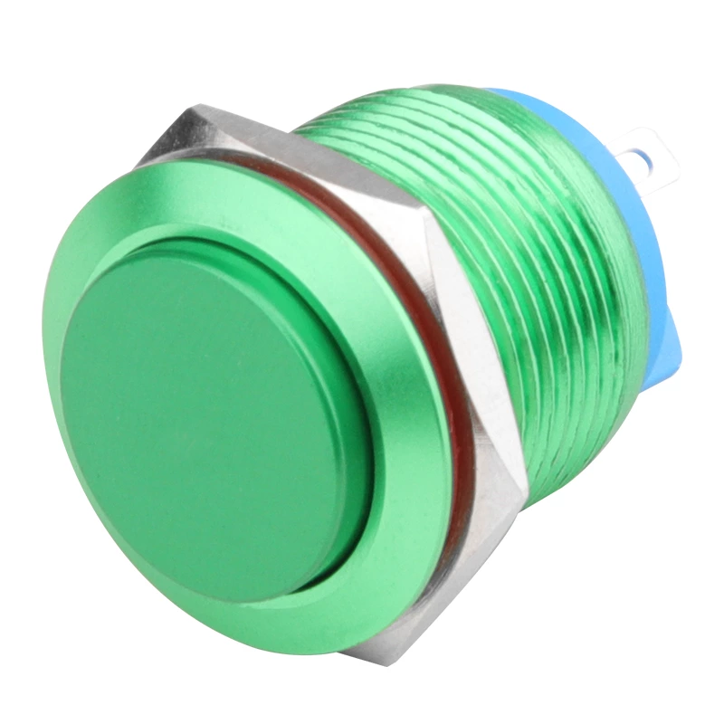H Series Reset Lampless Metal Pushbutton Switches