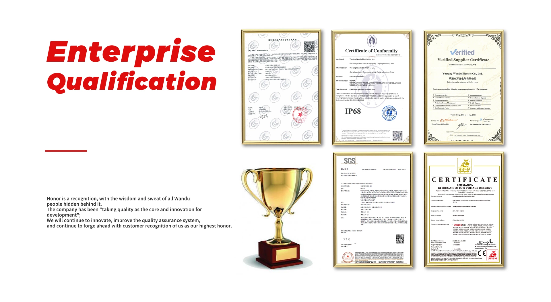 Zhejiang Wandu Electric Co., Ltd