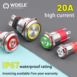 WD-D Series High Current Metal Pushbutton